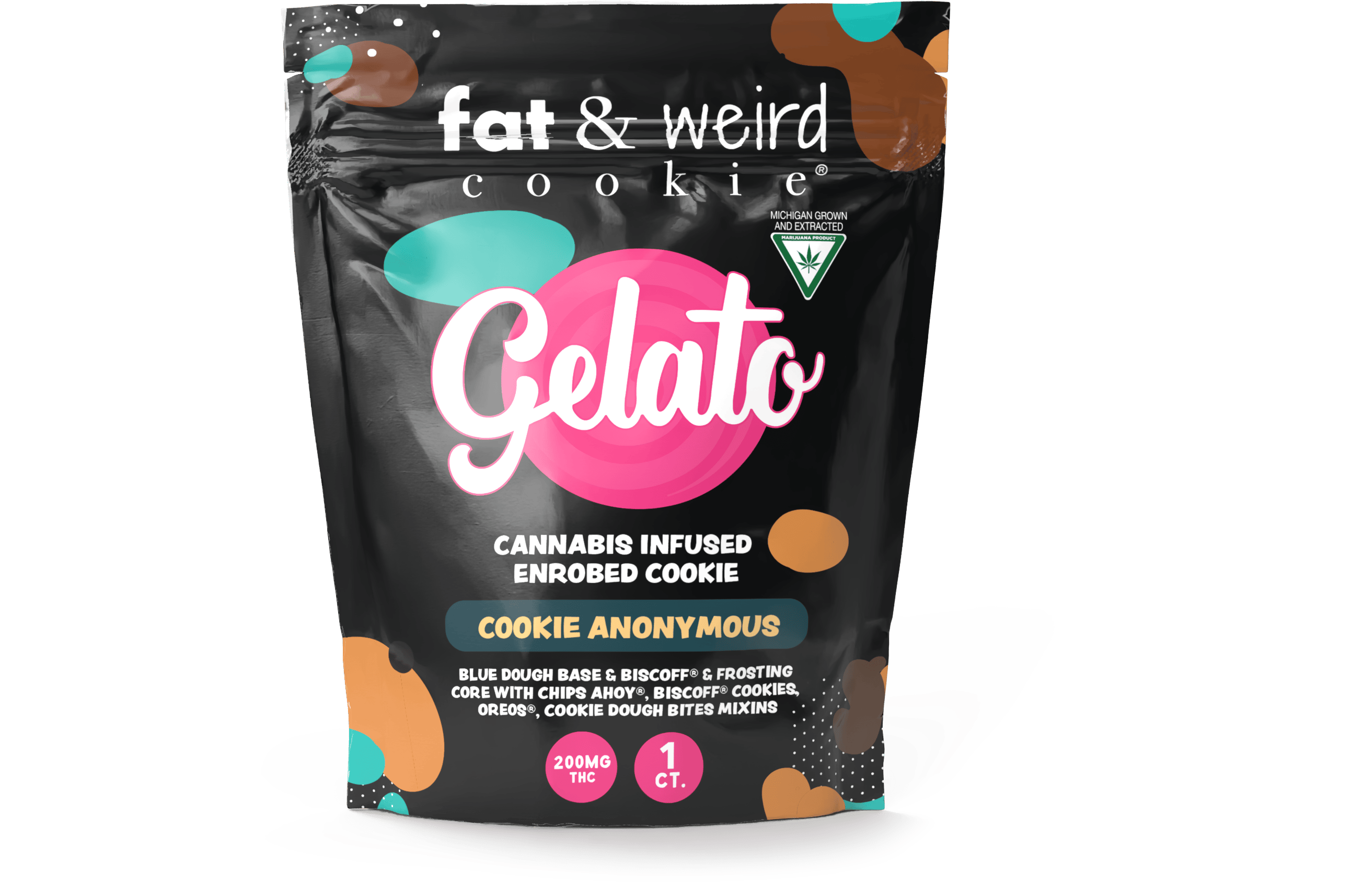 GELATO Cookie Anonymous | Fat & Weird Cookie - 200mg for Sale in