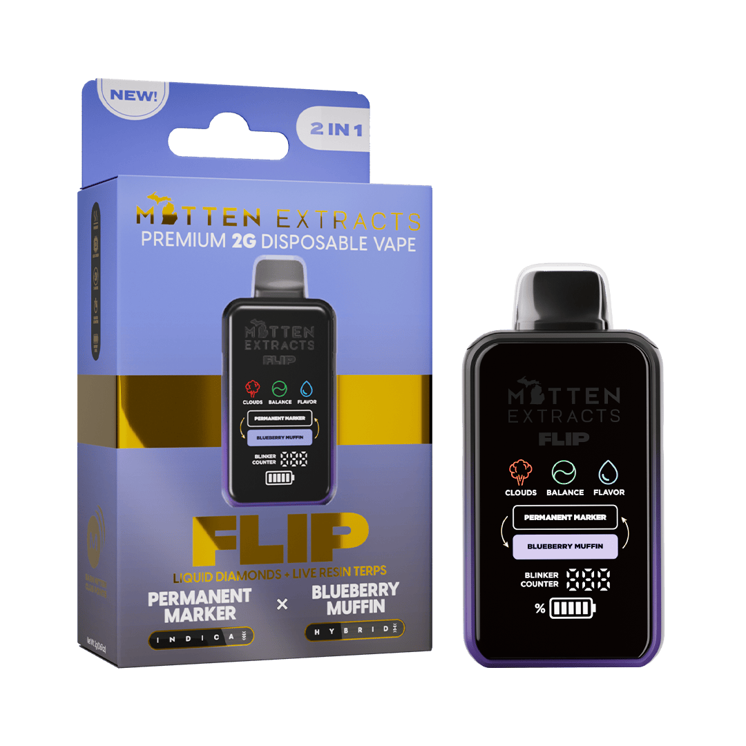 MITTEN EXTRACTS Permanent Marker X Blueberry Muffin | Flip Liquid