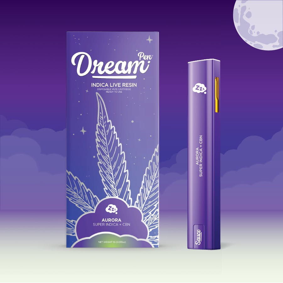 SAUCE Sweet ZZZ | CBN + Liquid Diamond Disposable Vape - 0.5g for