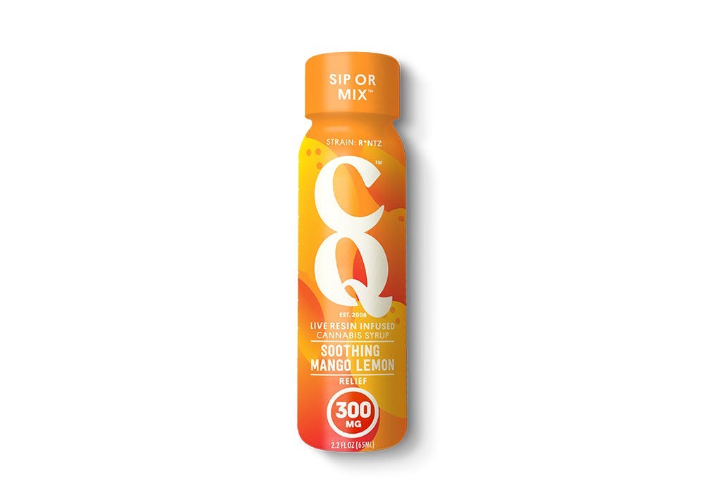 CQ Soothing Mango Lemonade | 2:1 THC:CBD Live Resin Syrup - 200mg