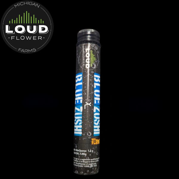 MI LOUD Blue Zushi | Bubble Hash Infused Pre-Roll - 1.2g for Sale in Iron  Mountain, MI