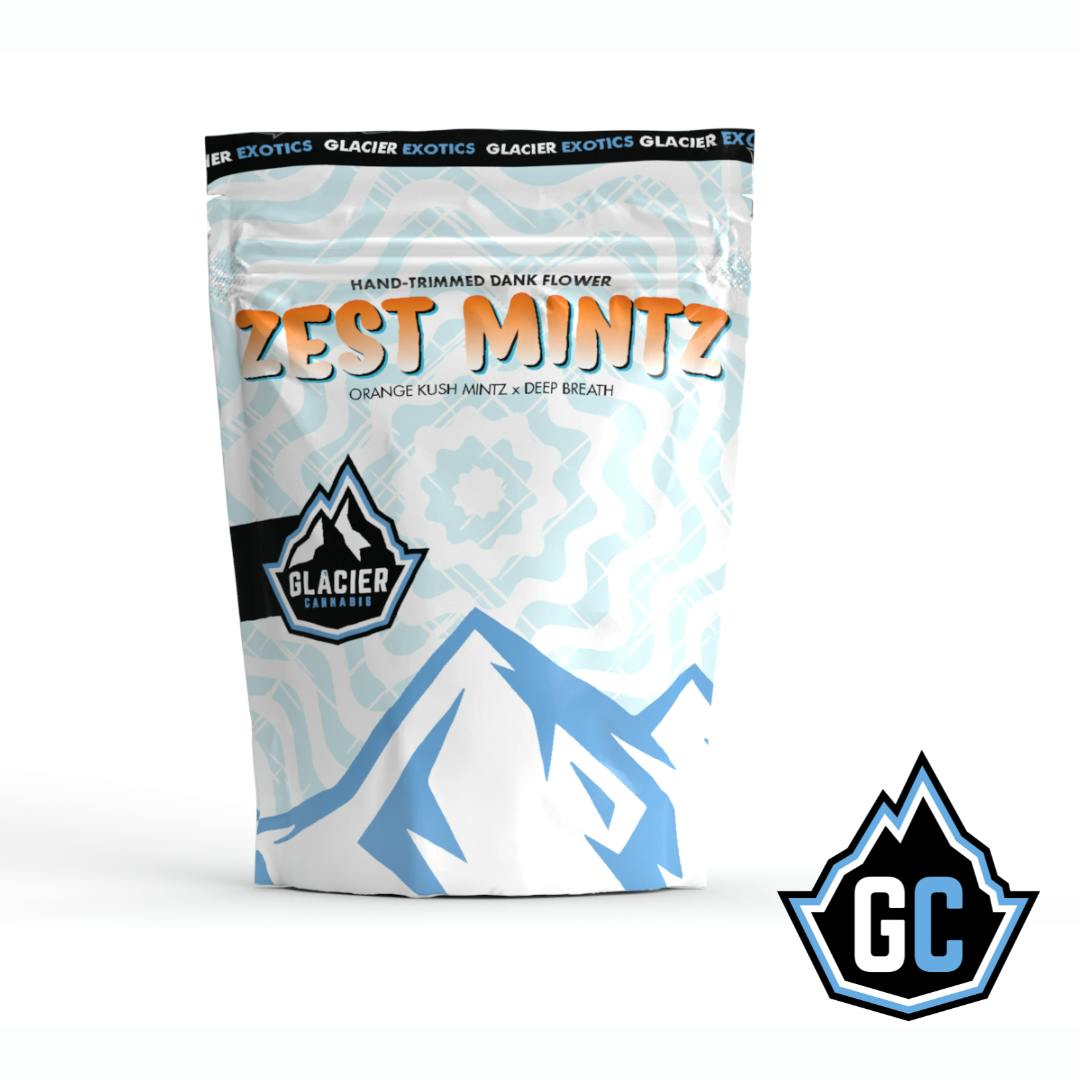 GLACIER CANNABIS Zest Mints | Flower - 3.5g for Sale in Iron