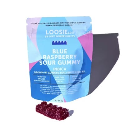 SPS Loosie | Sour Blue Raspberry | Indica Gummy | 100mg