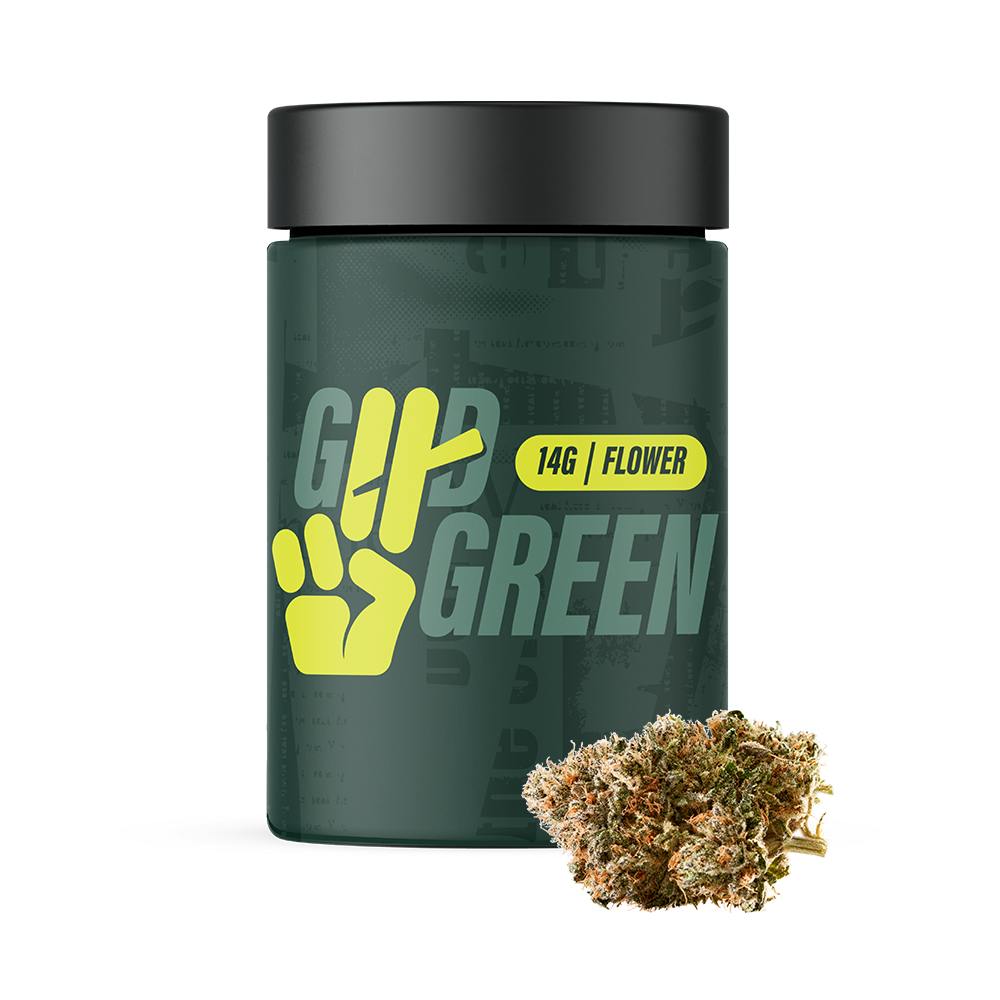 14kgf ,, グリーンバンデッド　トップ Good Green Slapz 14g - 14g (Hybrid) Flower by Good Green
