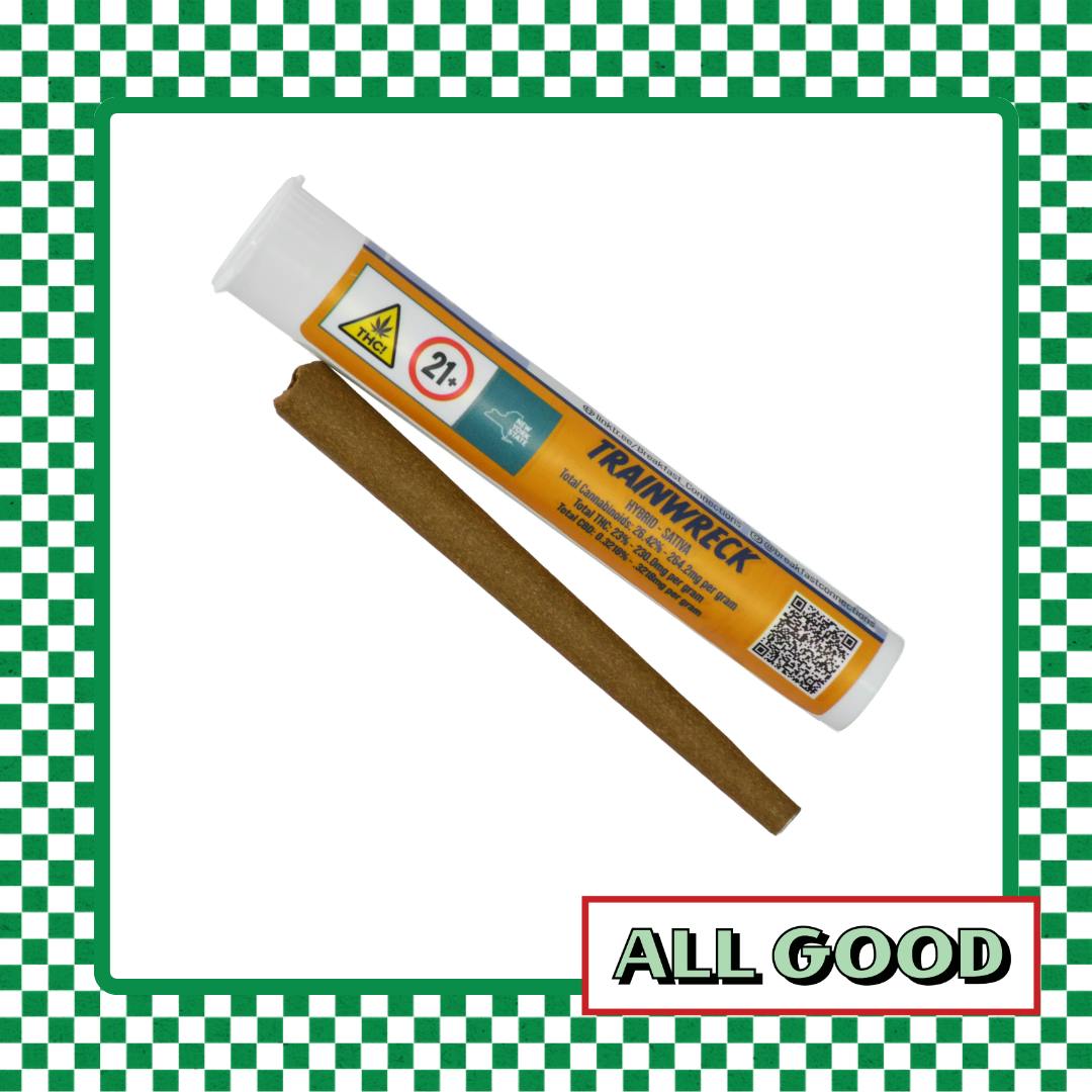 Breakfast Connections | Trainwreck | Blunt | Sativa Hybrid | 1g