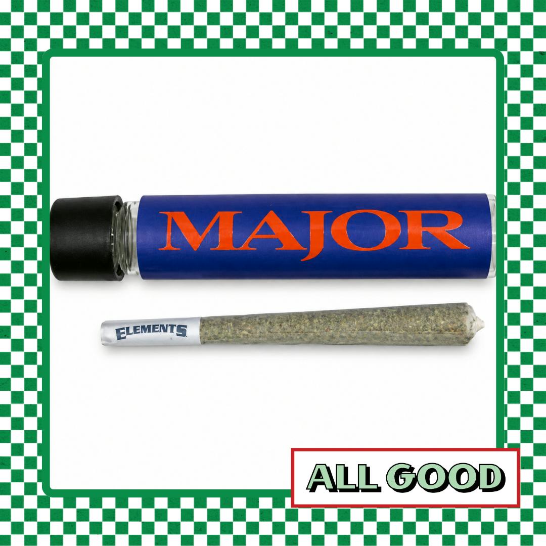 Major | Starburst OG | Preroll | Hybrid | 1g