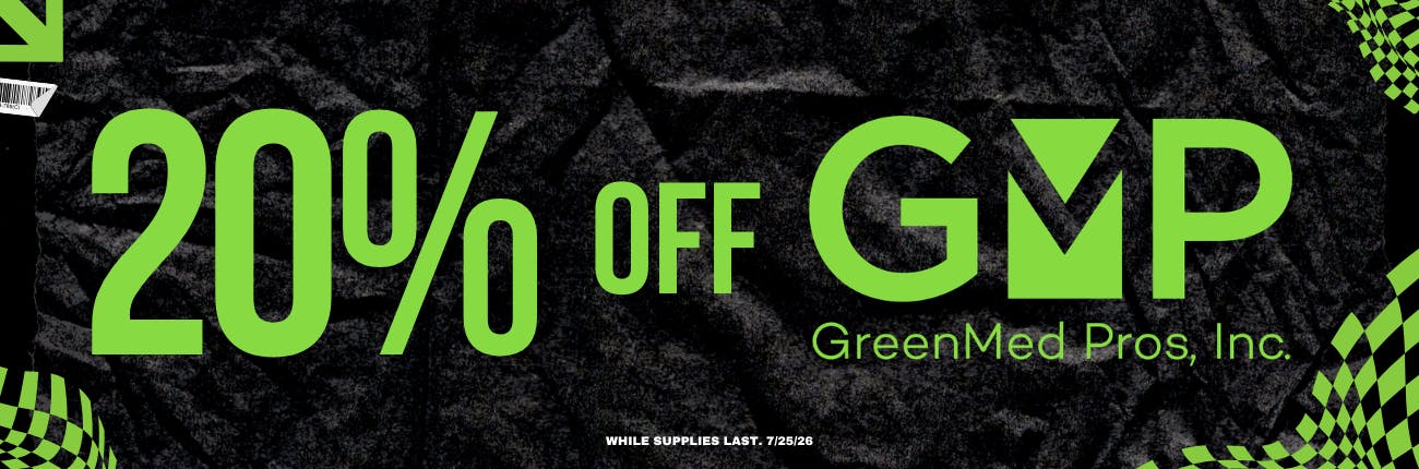 [7/25] GreenMed Pros - 20% off