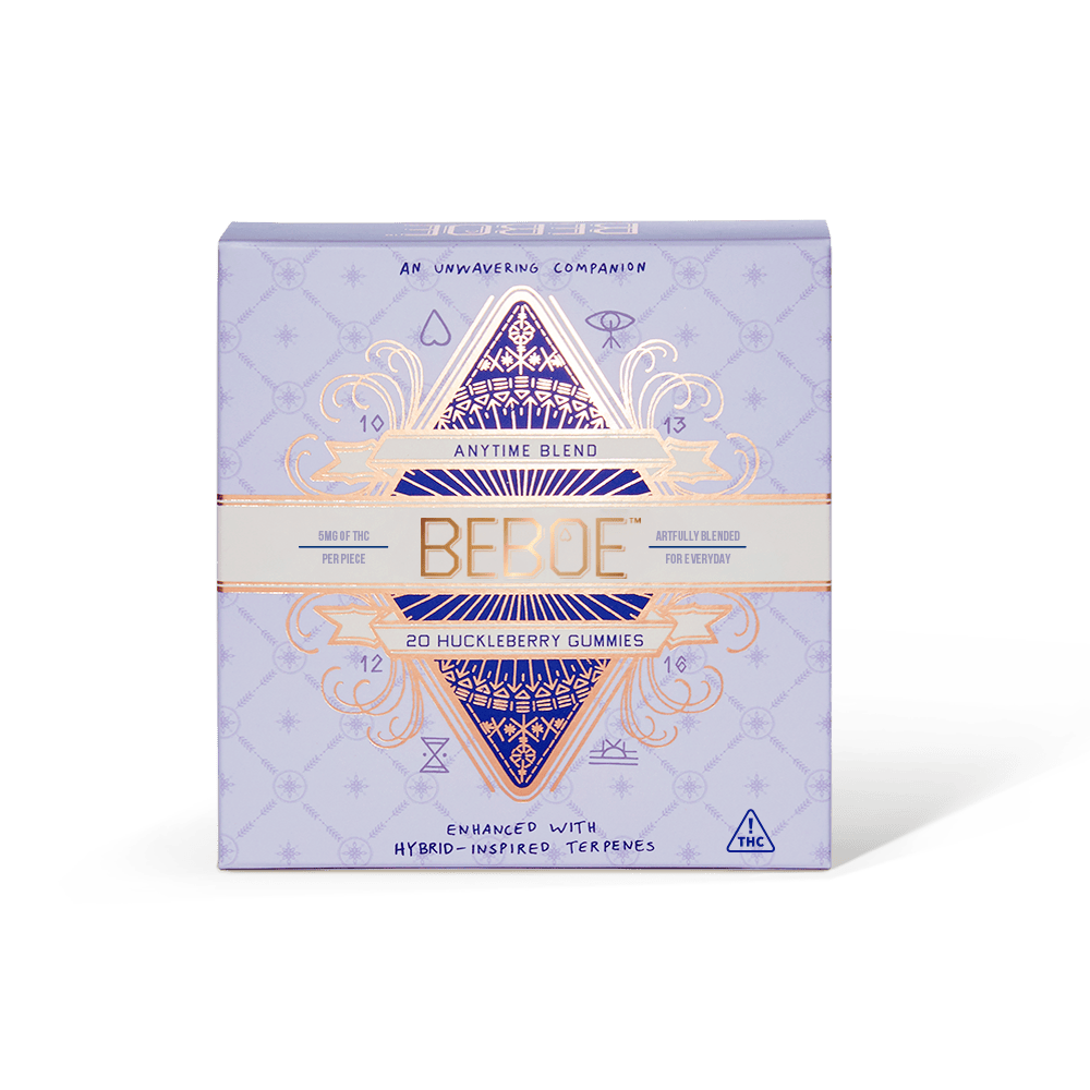 BEBOE GUMMY HUCKLEBERRY (THICK) 100MG