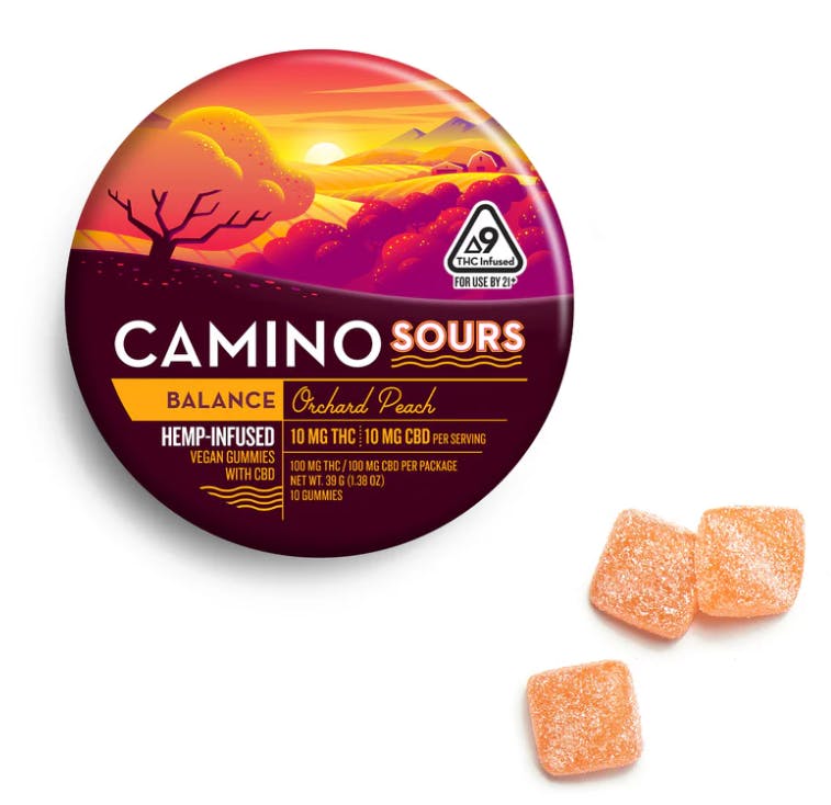 ORCHARD PEACH "BALANCE" 1:1 | 10MG/THC: 10MG/CBD