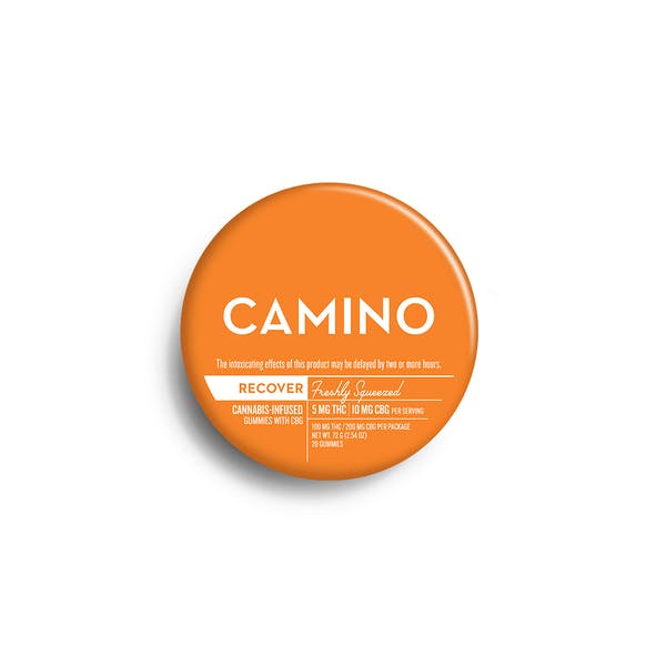 CAMINO FRESHLY SQUEEZED CBG 1:2 GUMMY