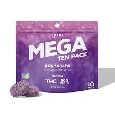MEGA SOUR GRAPE PEARL 100mg