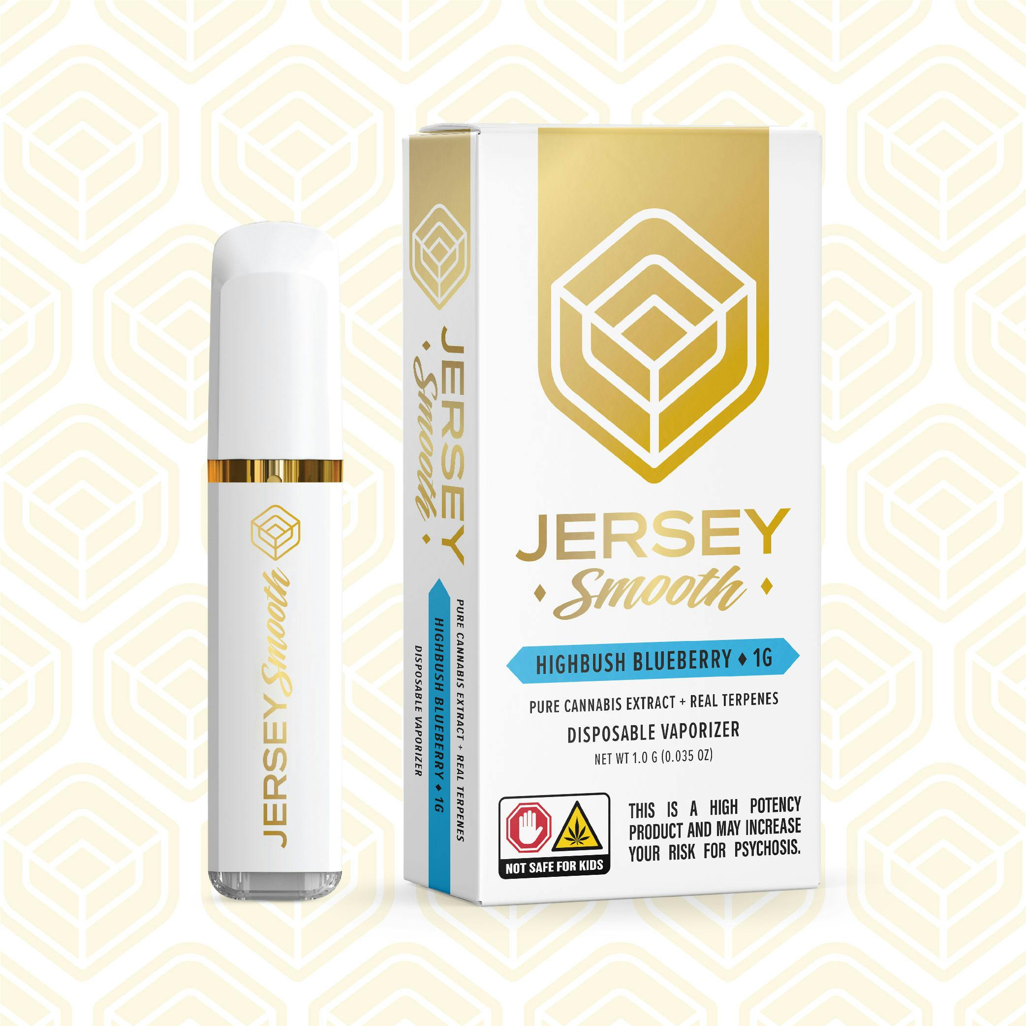 JERSEY SMOOTH HIGHBUSH BLUEBERRY 1G VAPE