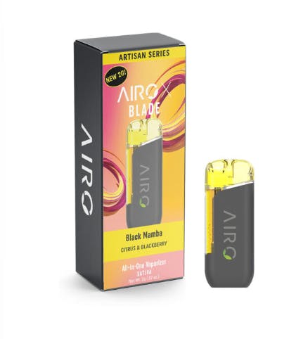 BLACK MAMBA ARTISAN SERIES | 2G DISPOSABLE | ALL IN ONE VAPE