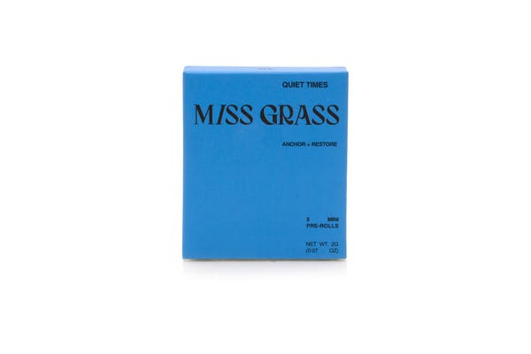 MISS GRASS QUIET TIMES MINIS PRE ROLL 5pk