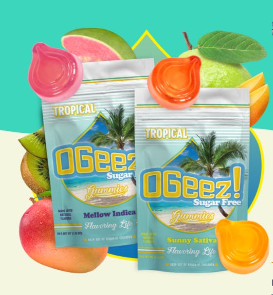 OGEEZ TROPICAL SUGAR FREE MELLOW | GUMMY