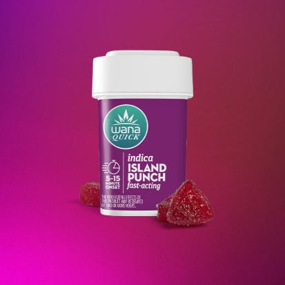 QUICK ISLAND PUNCH | FAST-ACTING GUMMIES | 20PK/100MG