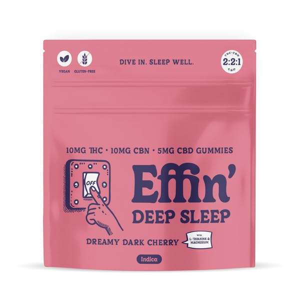 EFFIN DEEP SLEEP DREAMY DARK CHERRY | GUMMY 100mg
