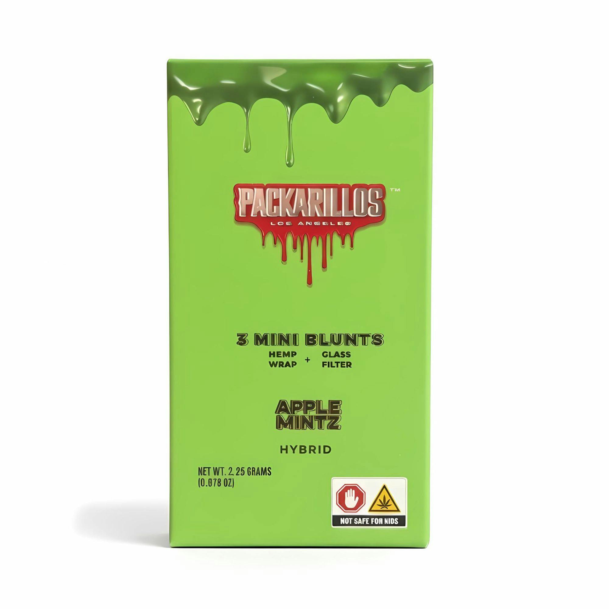 PACKARILLOS INFUSED BLUNTS APPLE MINTZ