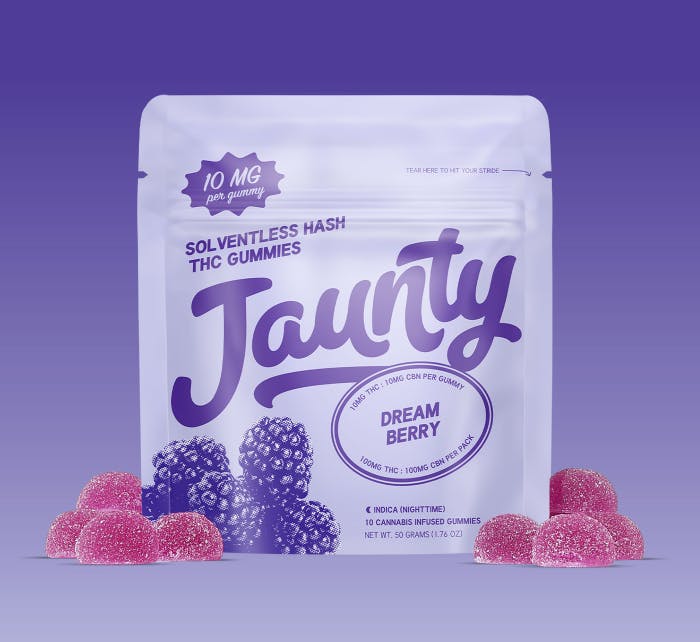 Jaunty | Dream Berry | Gummies | Indica | 100mg