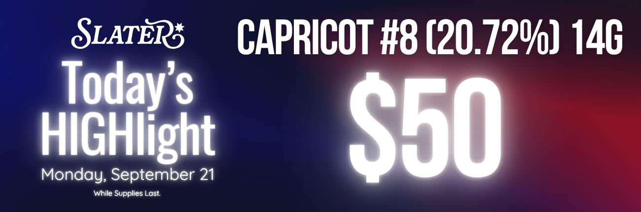 [9/21] 14g Capricot #8 - $50
