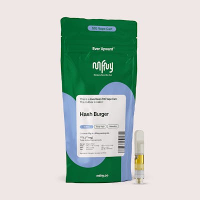 Hash Burger Live Resin 510 Cart