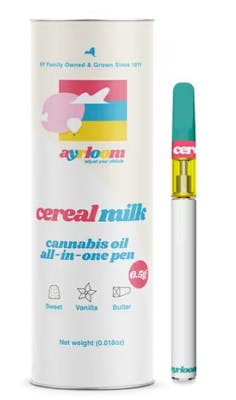 AyrloomAyrloom AU - Vape 0.5g AIO (450THC) - Cereal MilkQuantity1
