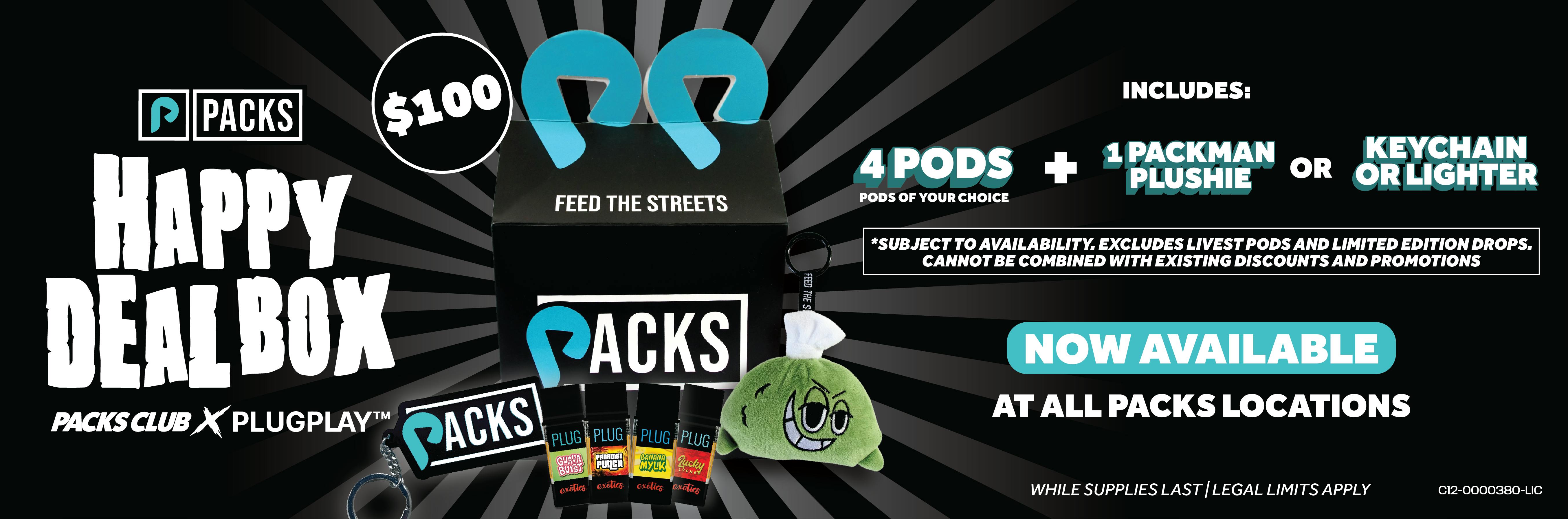 PACKS x PlugPLAY - Happy Deal Box