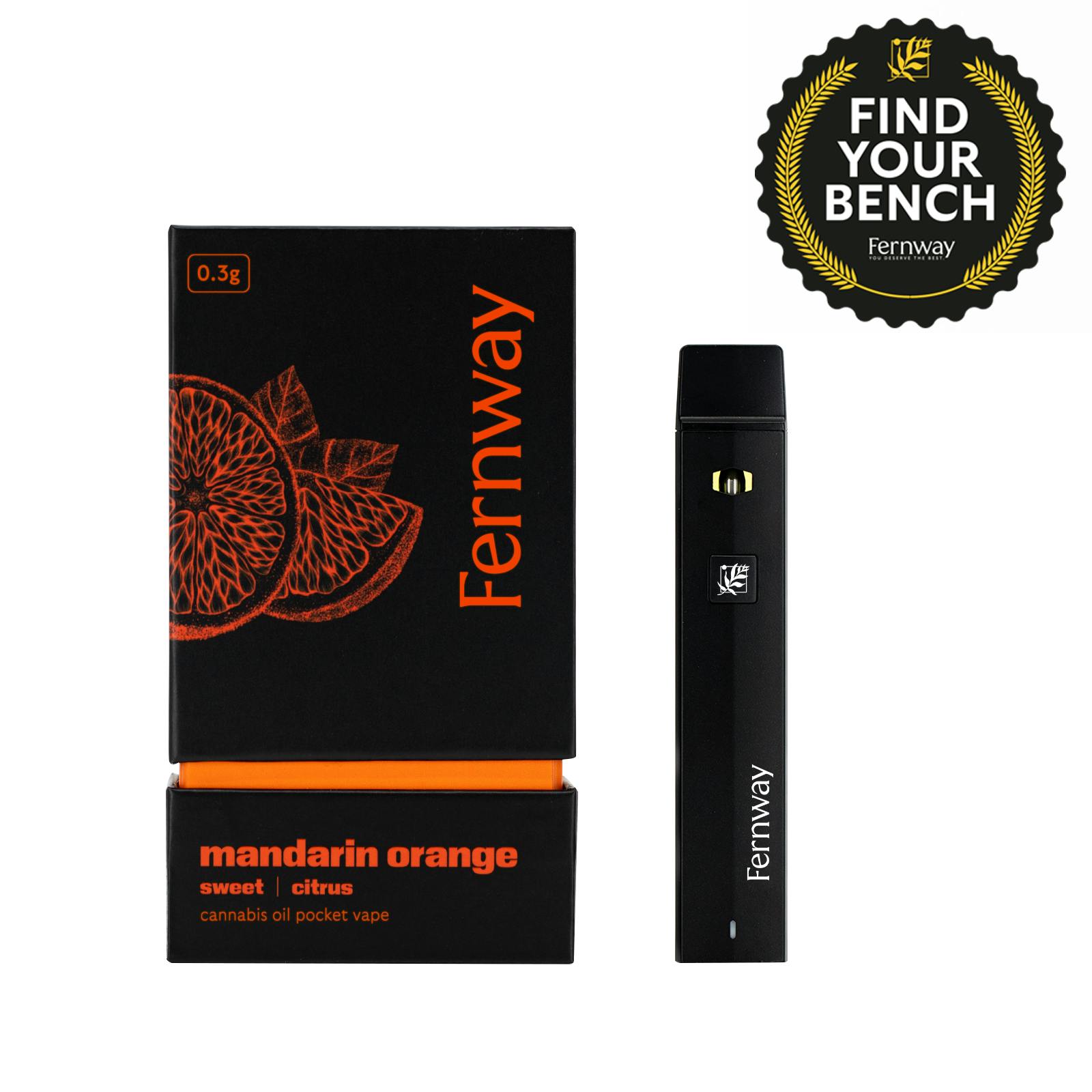 Mandarin Orange - Traveler - 0.3g Disposable