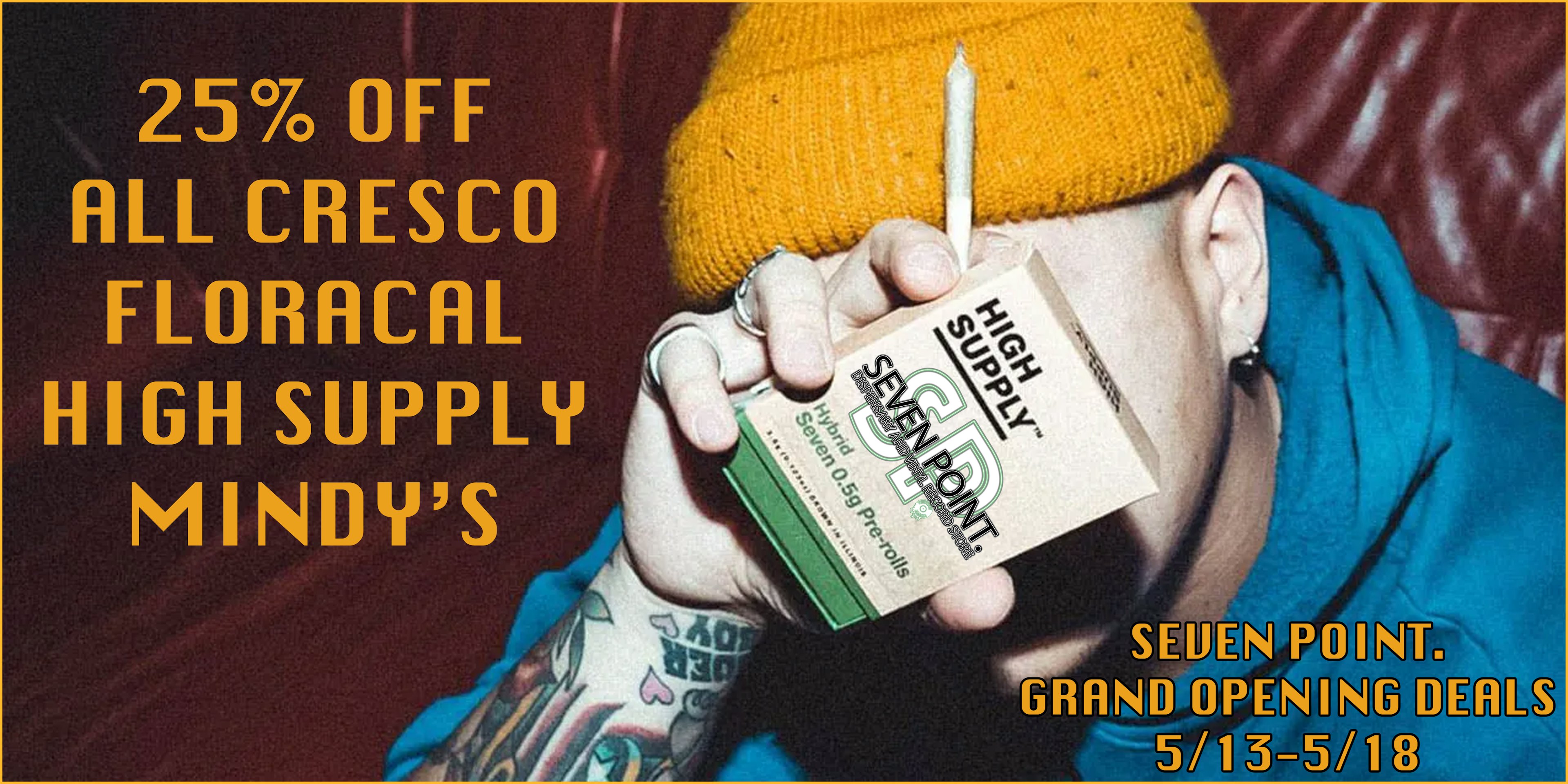 SAVE 25% OFF OF ALL CRESCO/HIGH SUPPLY