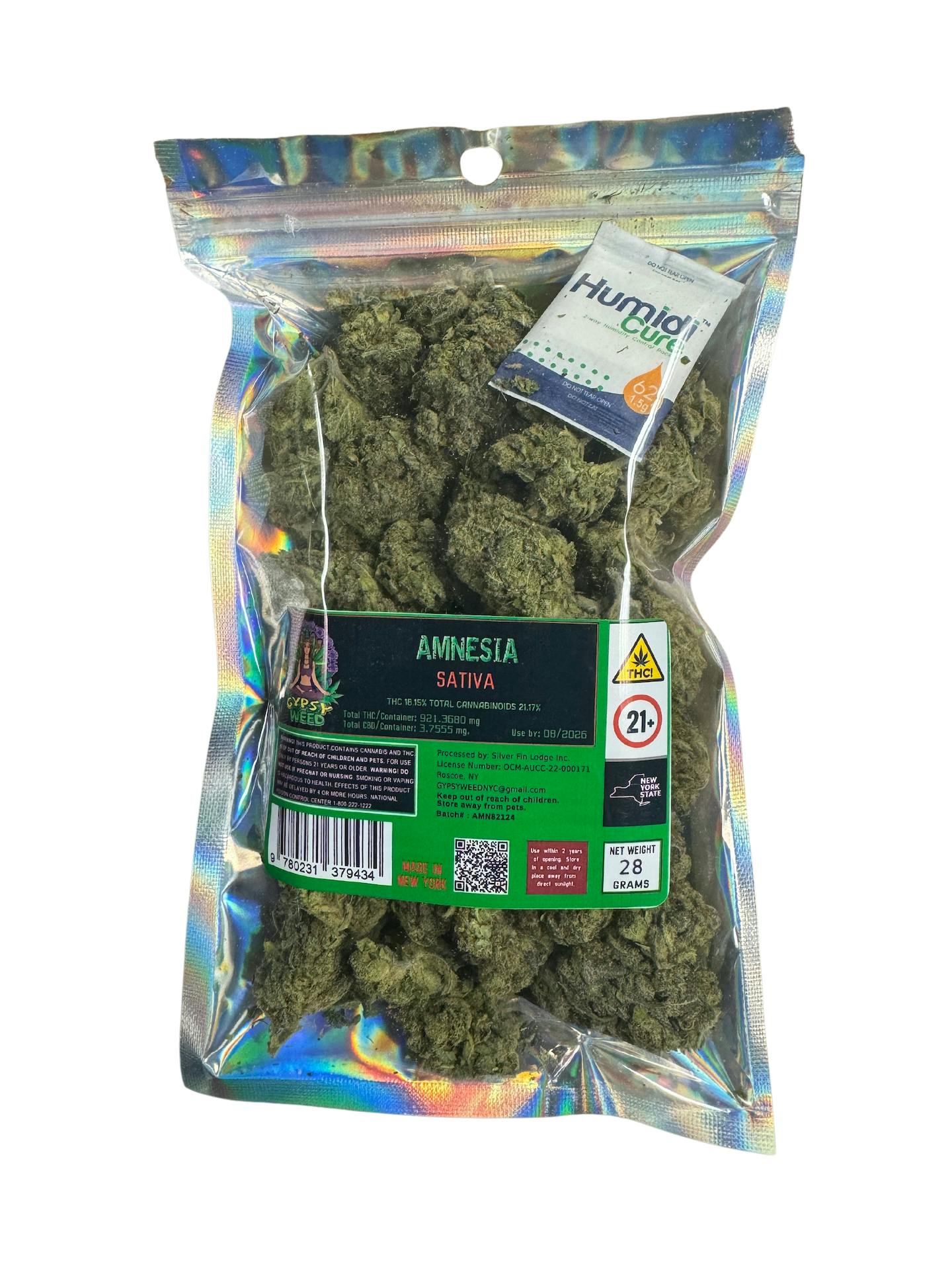 Gypsy Weed | Flower | Amnesia | Sativa | 28g - 1oz in Deer Park