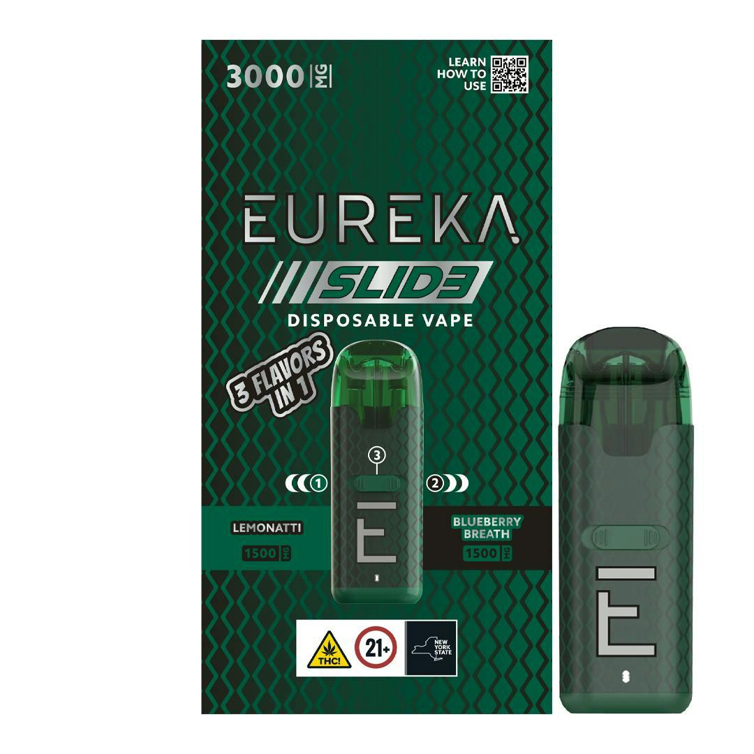 eureka vape battery instructions | AIO Slide | Lemonatti (S) x Blueberry Breath (I) | Hybrid | 3-in-1 | 3g - 3g | Vapes & Carts | Eureka | Long Island Cannabis Club (Rec) Colour:Grey Kit Vape weed pen New vaping laws update