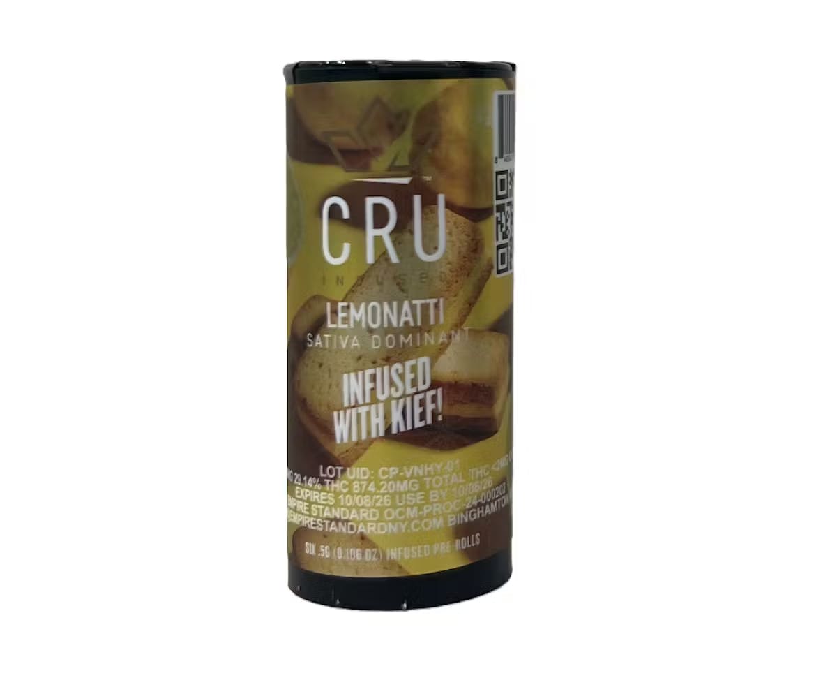CRU | Lemonatti | Infused Preroll 6pk