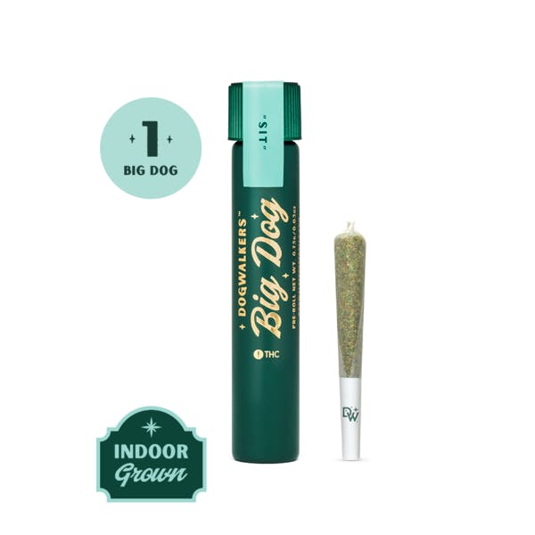 (Sit) Animal Face Big Dogs | Preroll .75g