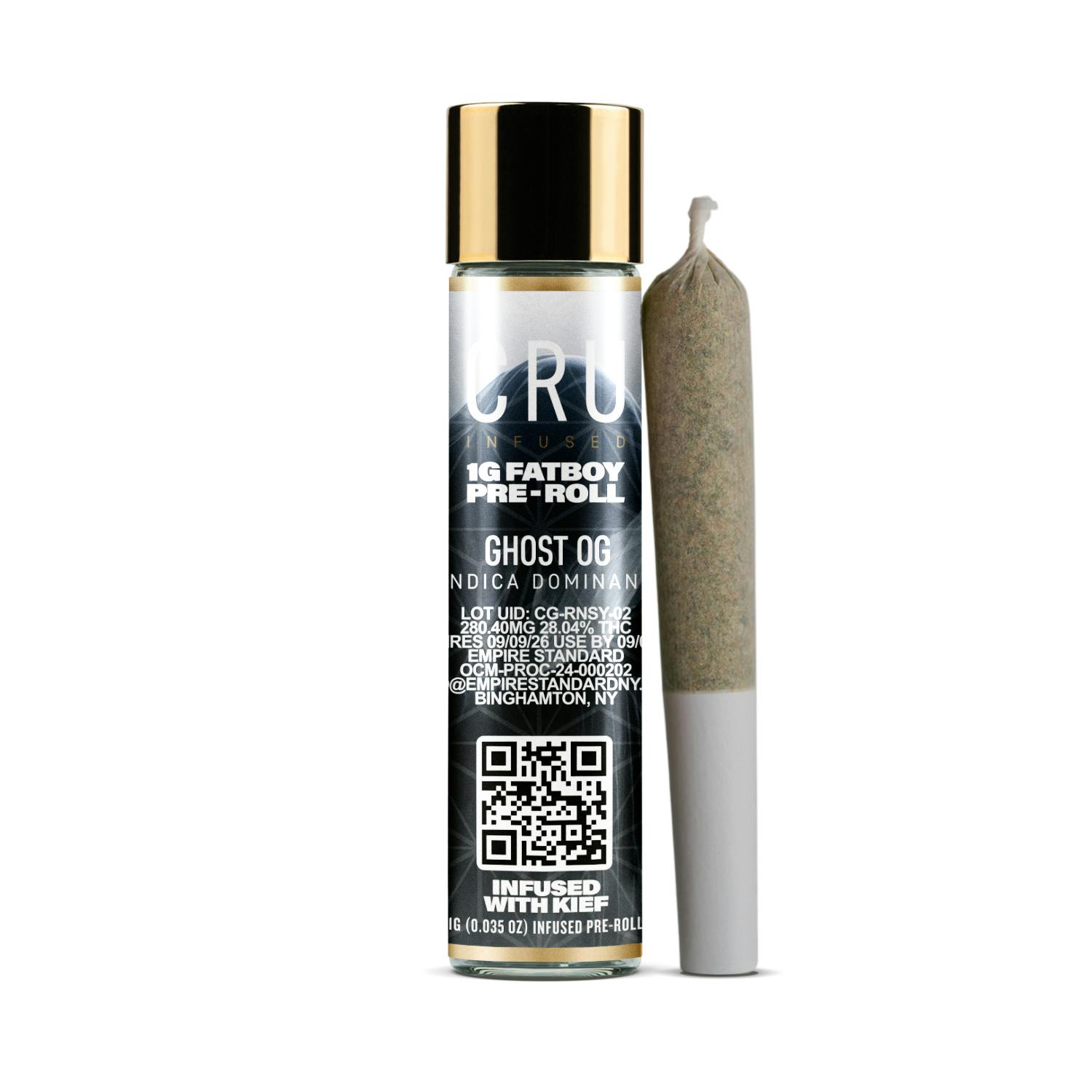 CRU | Ghost OG | Infused Preroll 1g