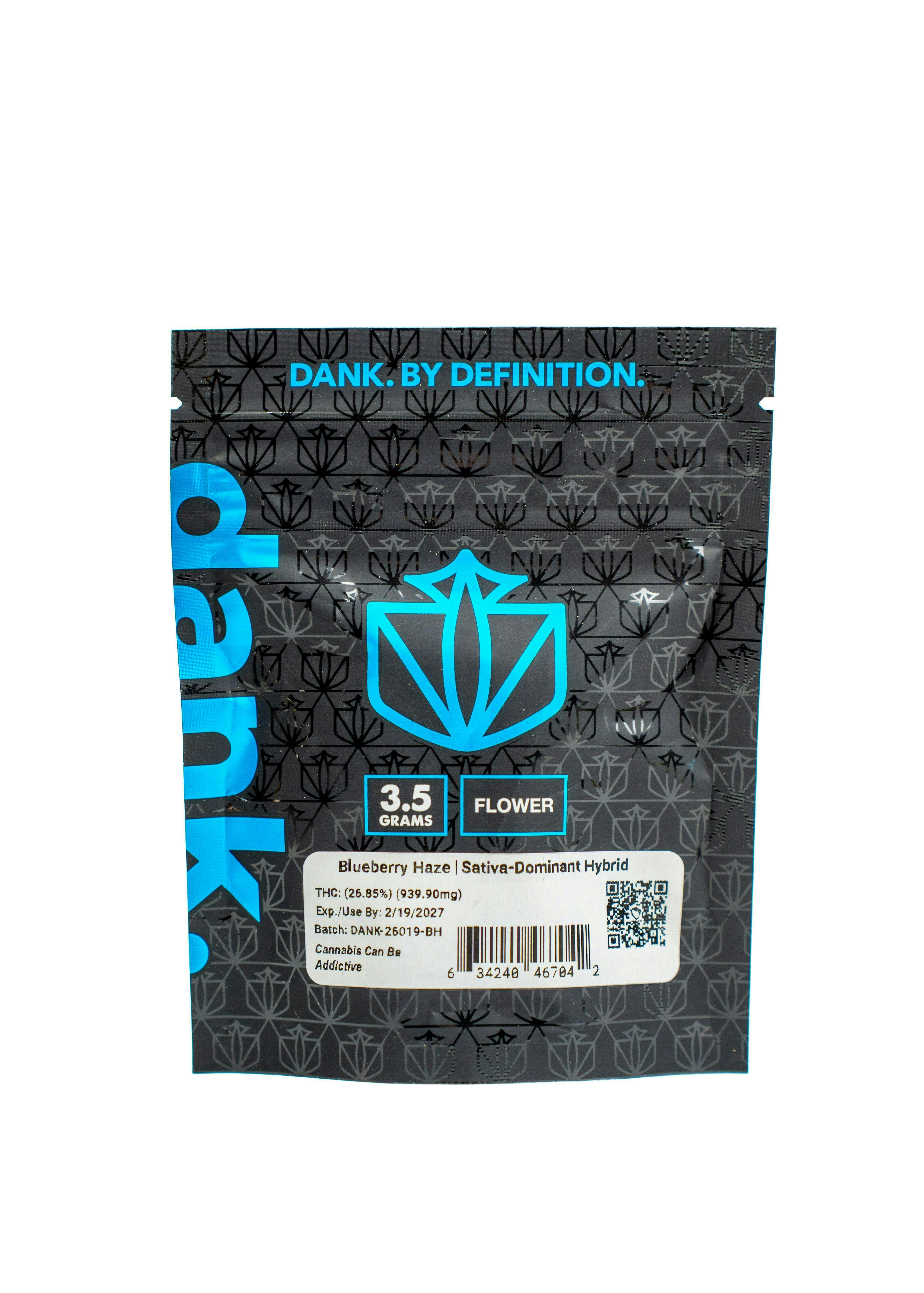 Dank | Blueberry Haze | Flower 3.5g - 3.5g | Flower | Dank | Star