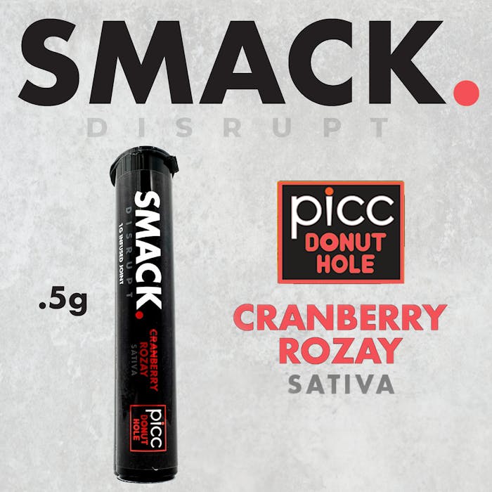 magicプレートカクテルローズヒップパリー PICC SMACK. | Cranberry Rozay | Infused Pre-Roll 0.5g - 0.5g | Pre