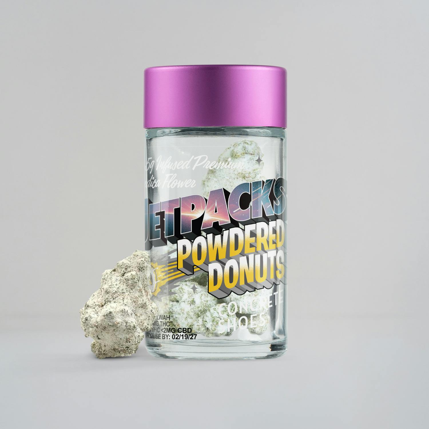 Jetpacks | Concrete Shoes | Powdered Donuts | Infused Flower 3.5g
