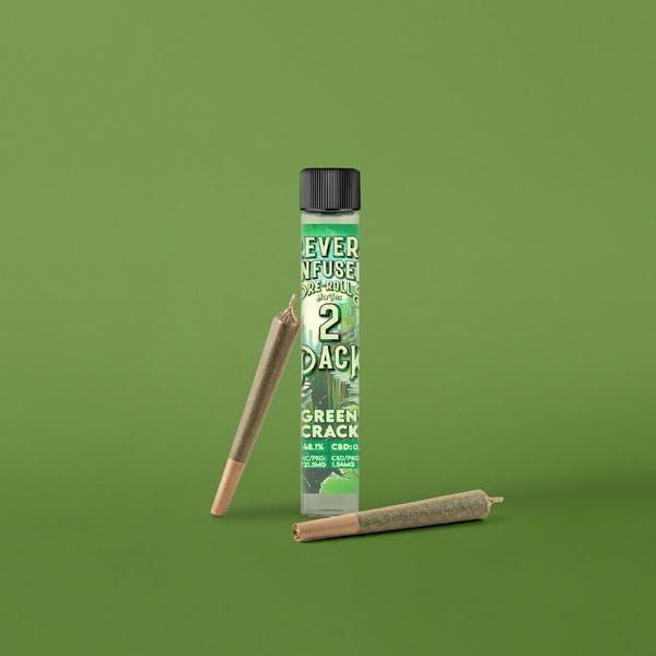 Revert | Green Crack | Infused Preroll 2pk - 1.5g | Pre-rolls