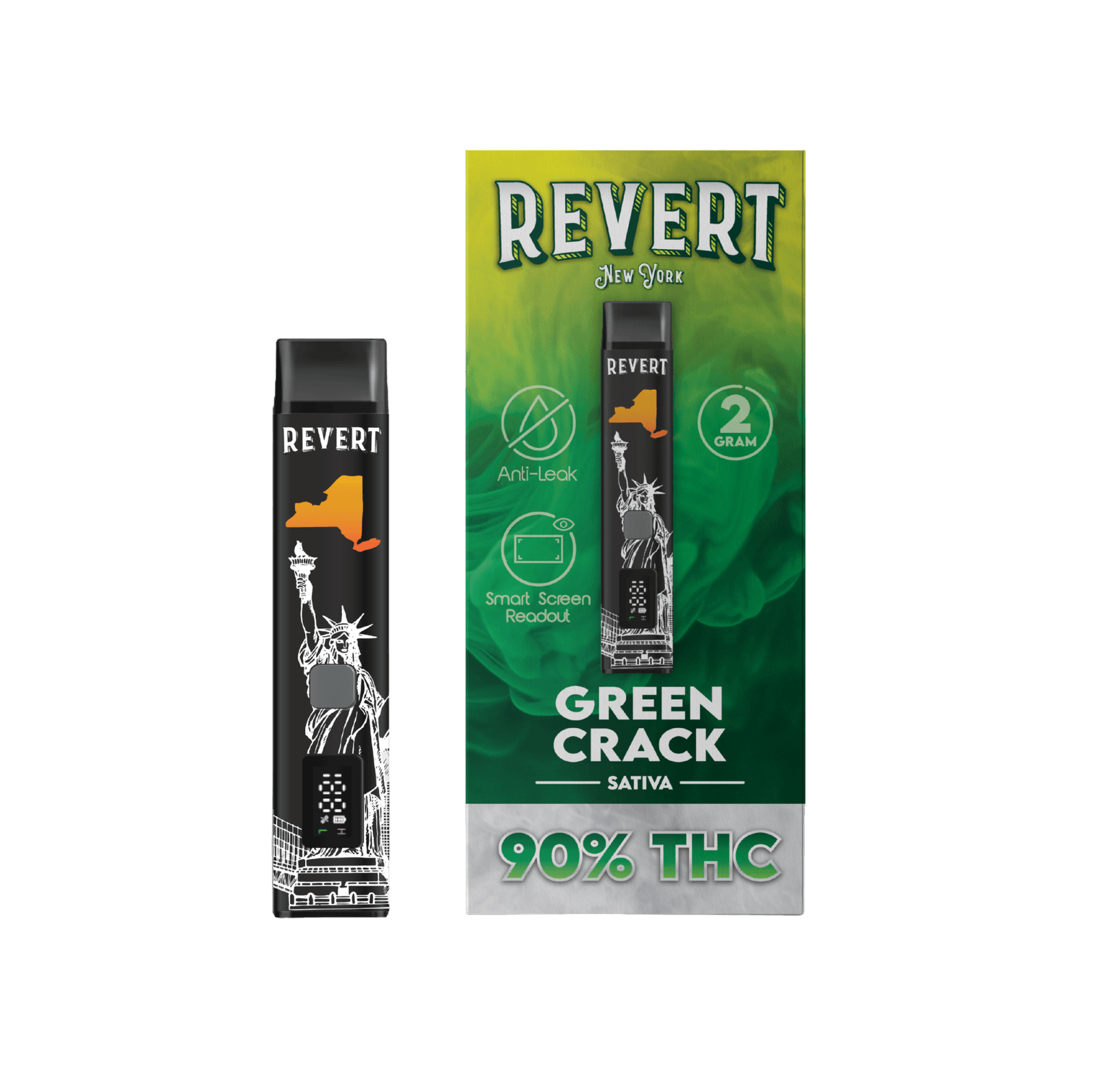 Revert | Green Crack | Vape AIO 2g - 2g | Revert | Starlife Dispensary
