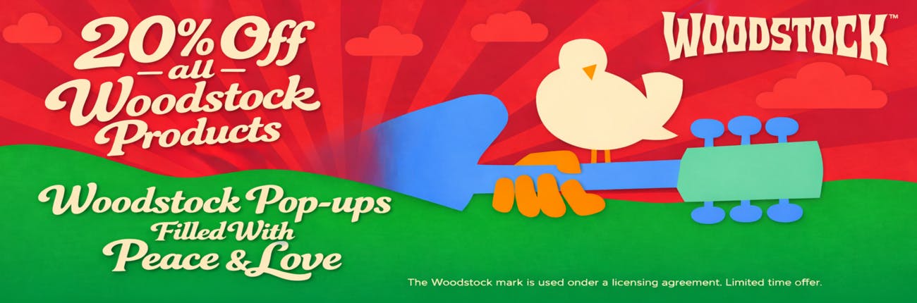 All Woodstock 20% Off