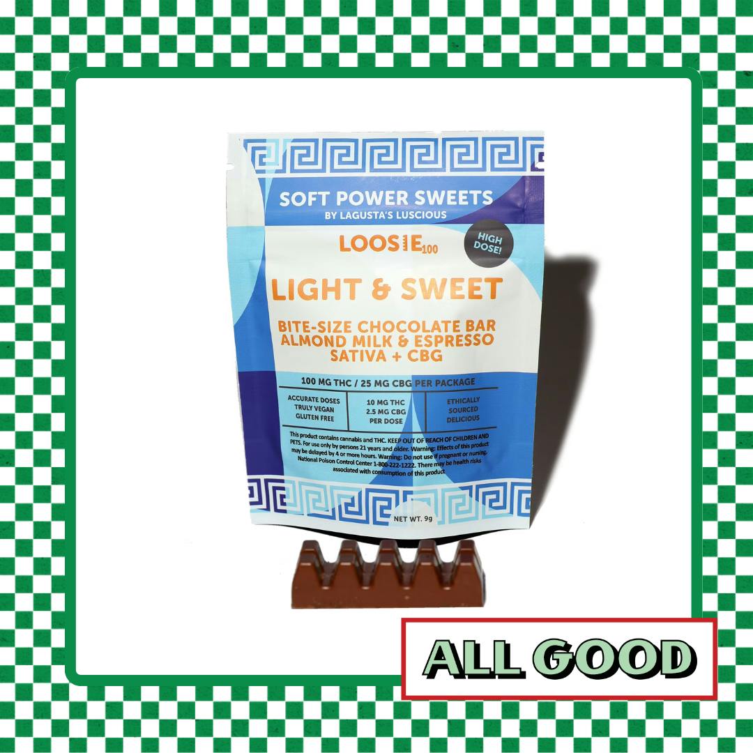 SPS Loosie | Almond Milk & Espresso Chocolate Bar | 100mg