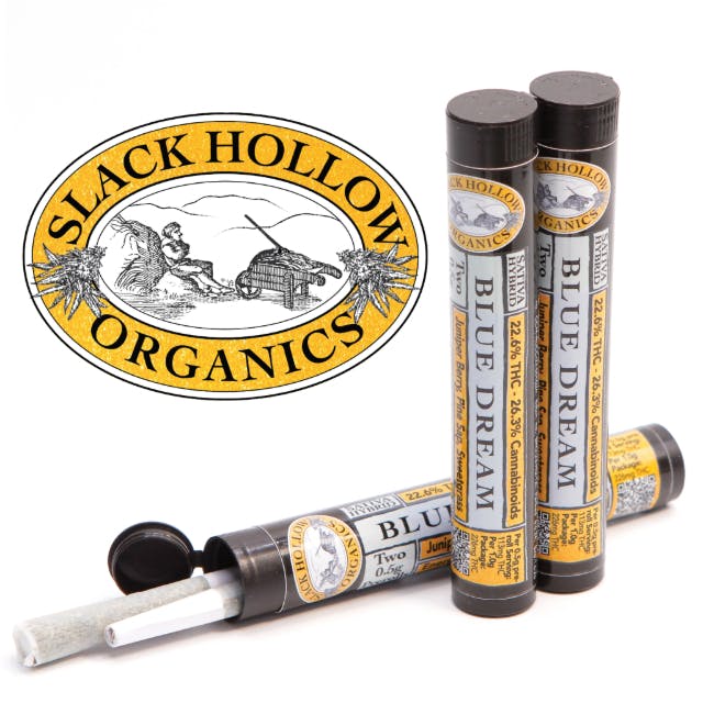 Slack Hollow | Blue Dream | 2pk Preroll | SatHyb | 1g