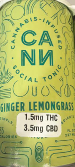 Cann: Ginger Lemongrass