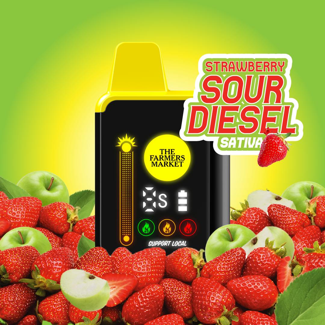 Strawberry Sour Diesel | Disposable Digital Device | 1g