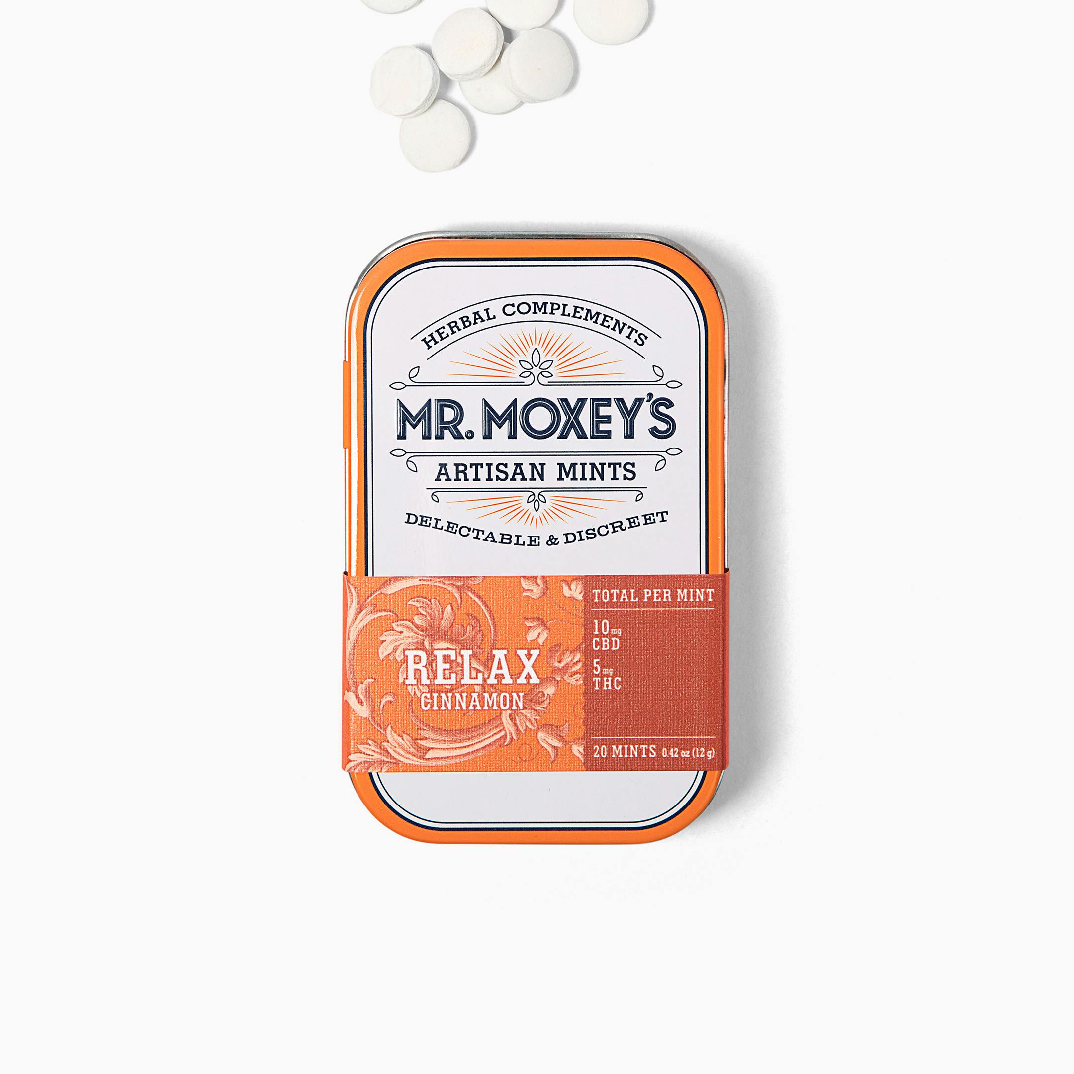 Relax Cinnamon | Mints | THC:CBD 1:2 | 20pk | 100mg