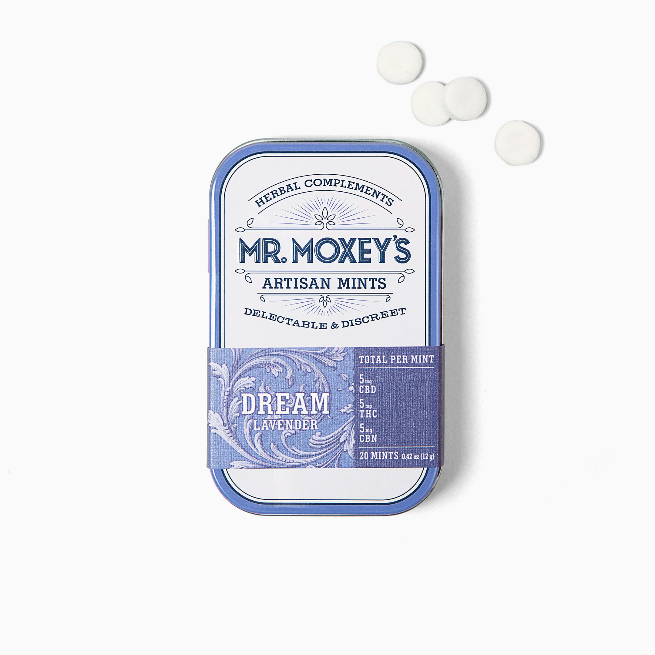 Dream Lavender | Mints | THC:CBD:CBN 1:1:1 | 20pk | 100mg