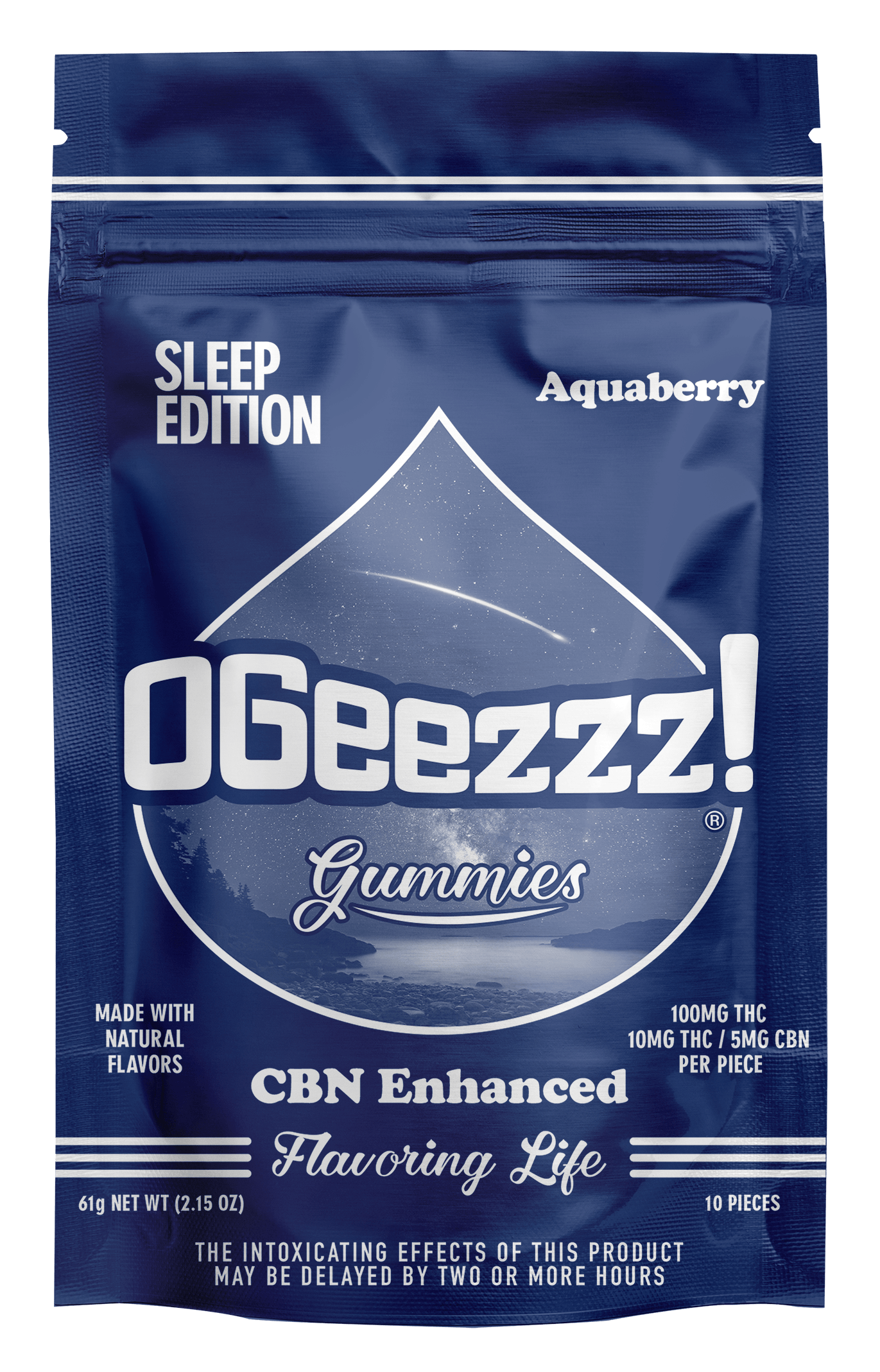 ◆睡眠shop◆ The Fruits Sleep Edition Aquaberry | THC:CBN 2:1 | 10pk | 100mg