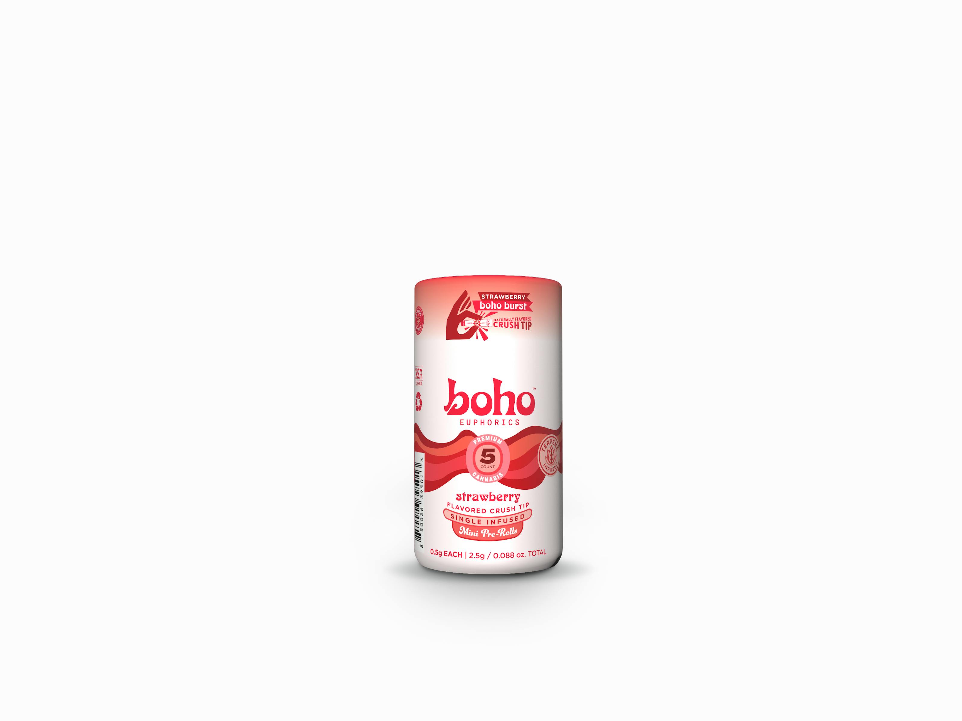 Strawberry | Infused | 5pk | 2.5g