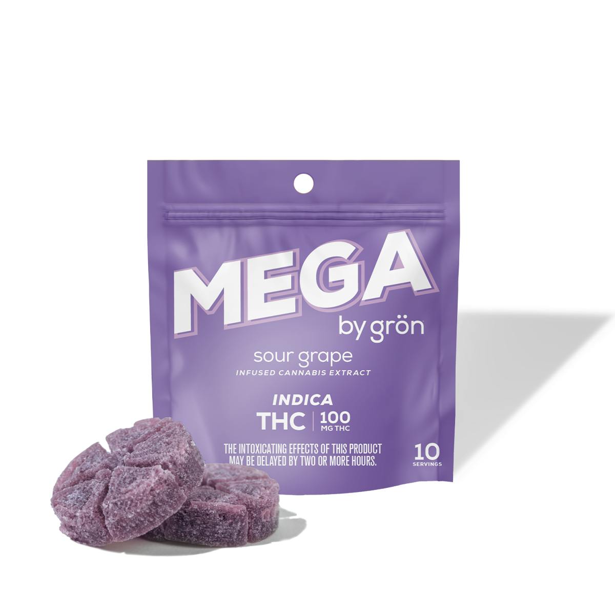 Sour Grapes Mega Pearl | 1pk | 100mg