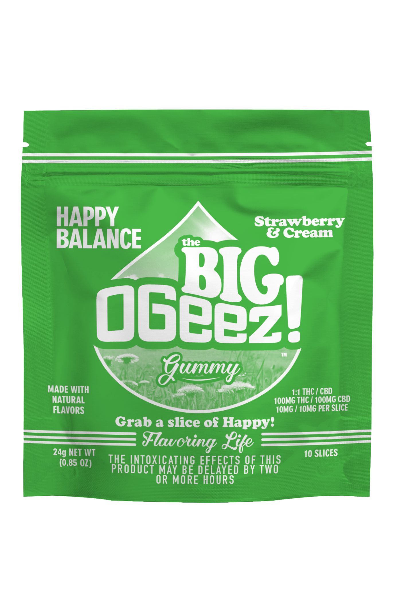 The Big Happy Balance | THC:CBD 1:1 | 2pk | 100mg